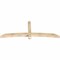 Ekena Millwork Bellingham Rough Sawn Timber Gable Bracket, Douglas Fir, 84"W x 31"H x 4"D x 4"F, 9/12 Pitch GBW084X31X0404BEL00RDF - alternate 3